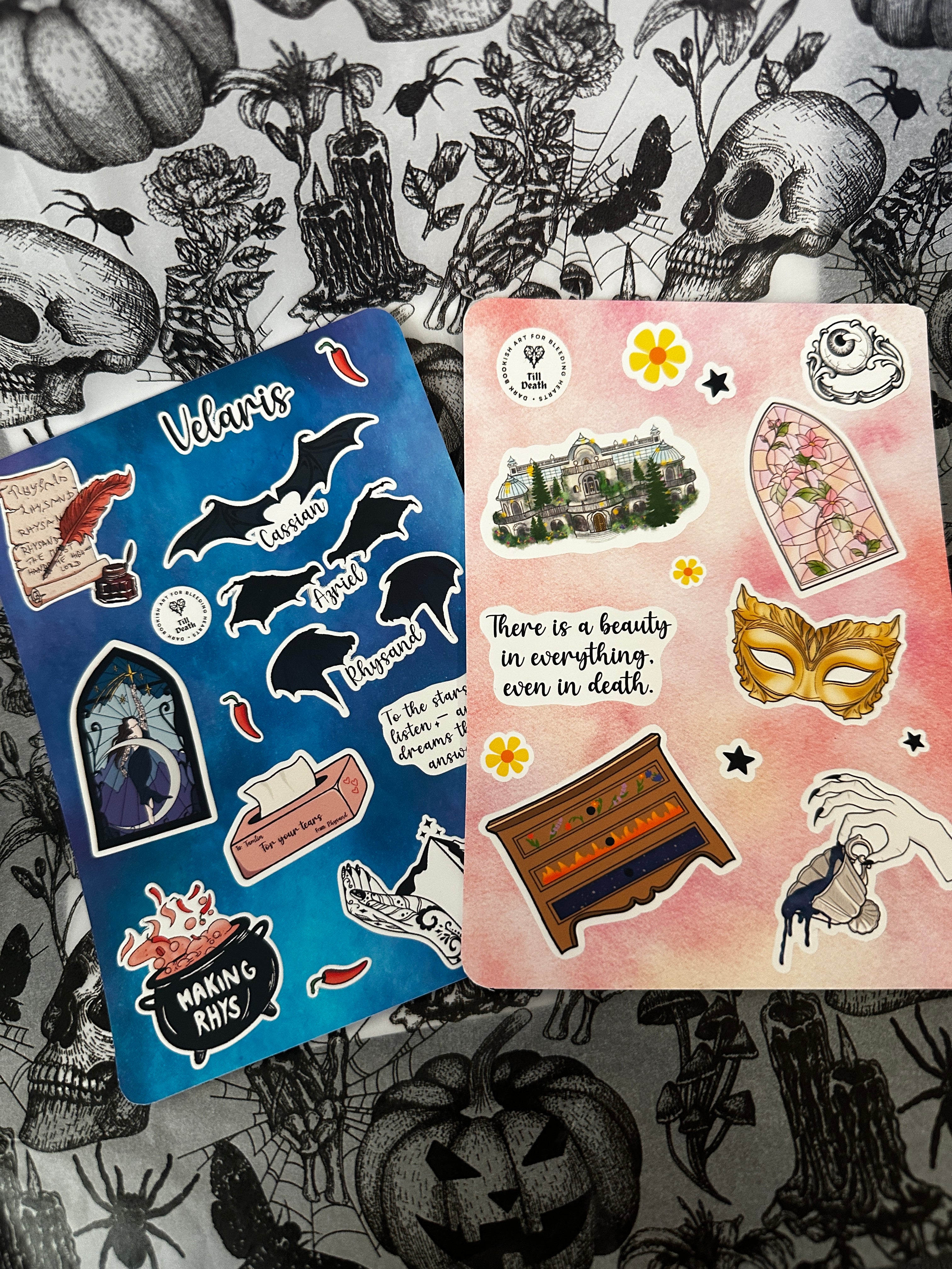 Set samolepek ACOTAR