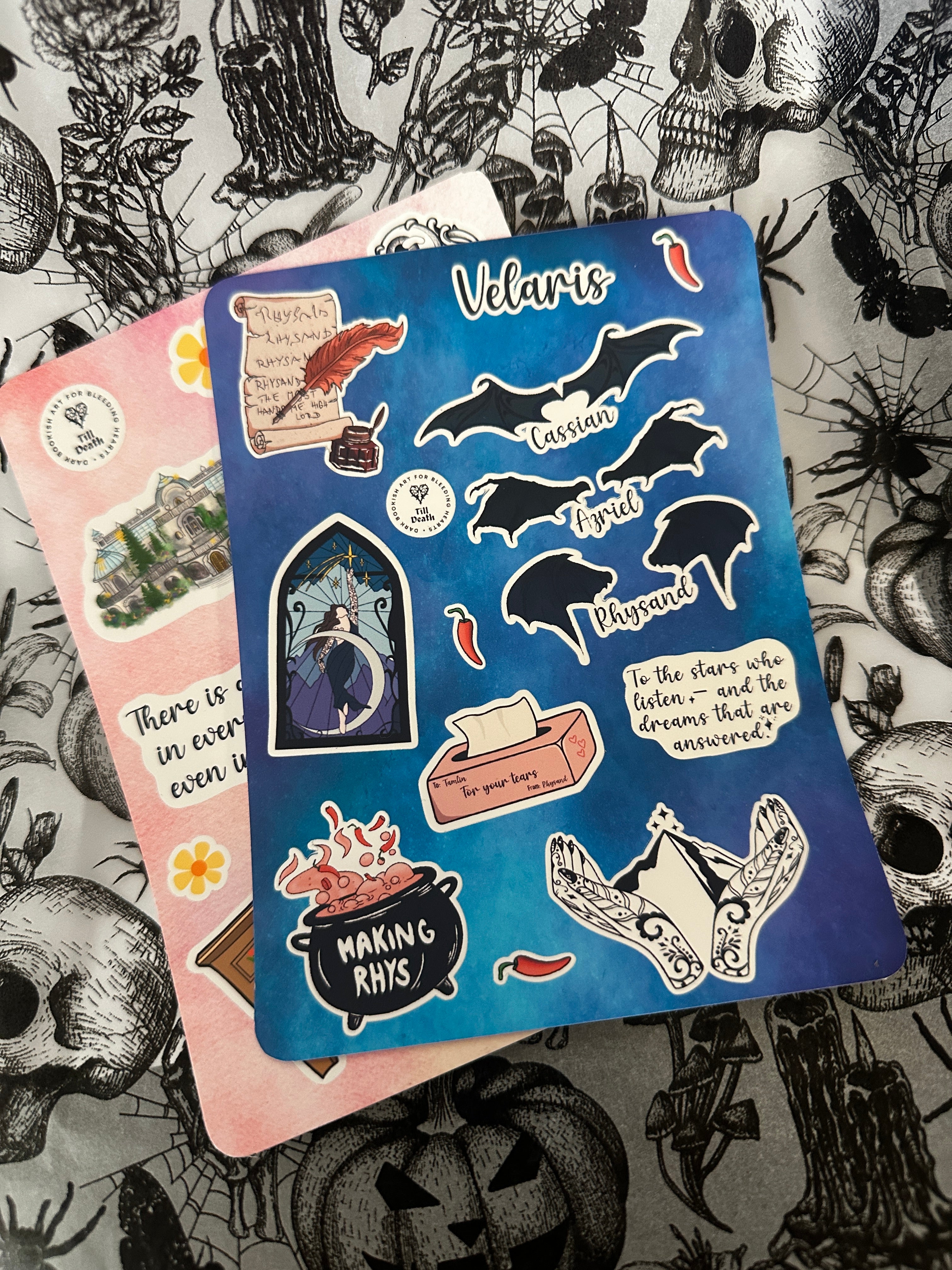 Set samolepek ACOTAR