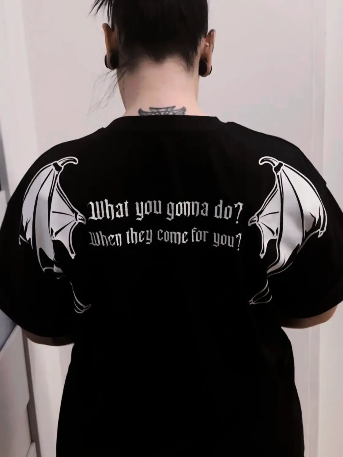 Bat boys tričko - oversized - Till Death Studio