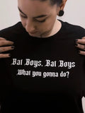 Bat boys tričko - oversized - Till Death Studio