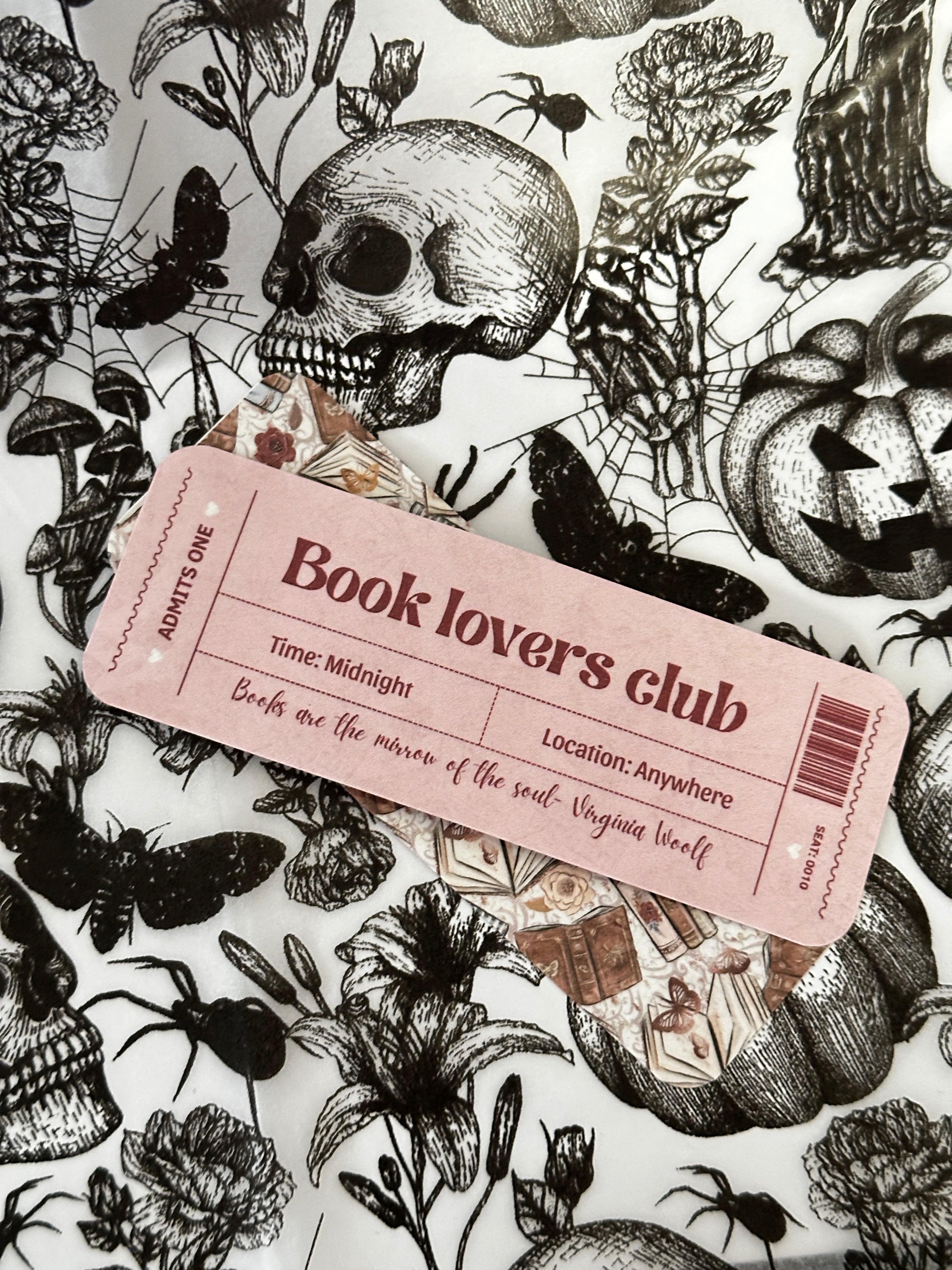 Záložka do knihy - Book lovers club
