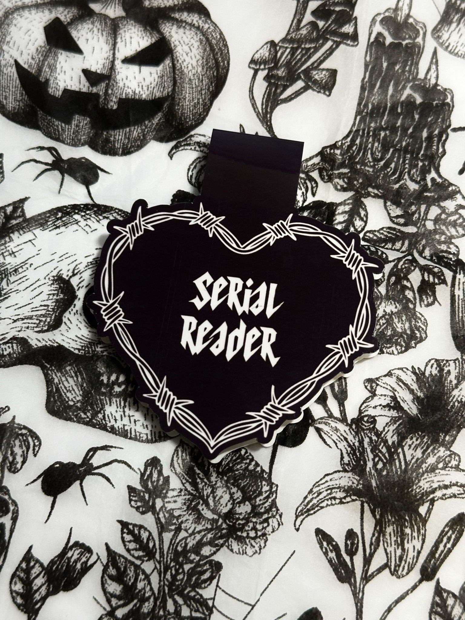 Magnetická záložka - Serial reader - Till Death Studio