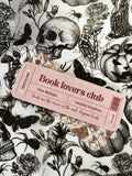 Záložka do knihy - Book lovers club - Till Death Studio