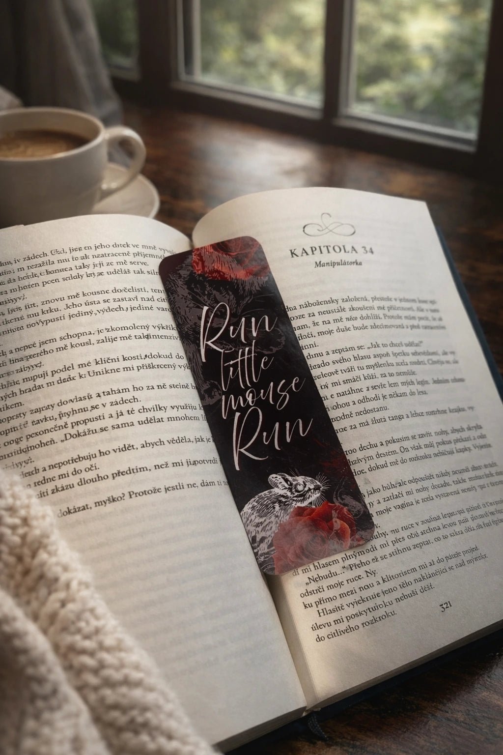 Záložka do knihy - Hunting Adeline - Till Death Studio